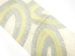 流水模様織り出し袋帯